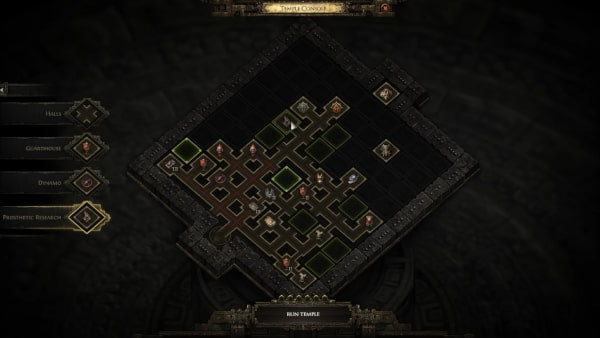 The Path of Exile 2 passive skill tree, nodes laid out in a diamond