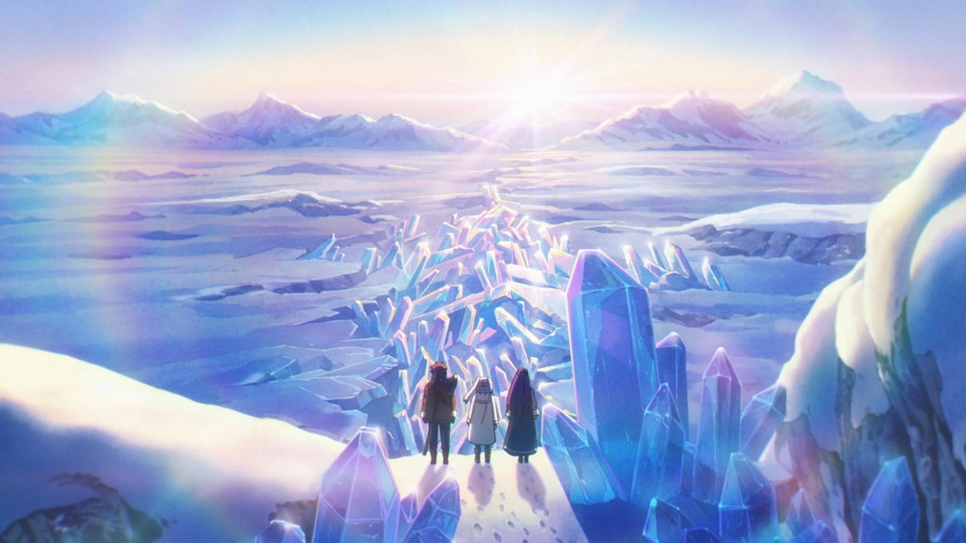 The finale earns its title. Still from 'A Beautiful Sight' (Madhouse).