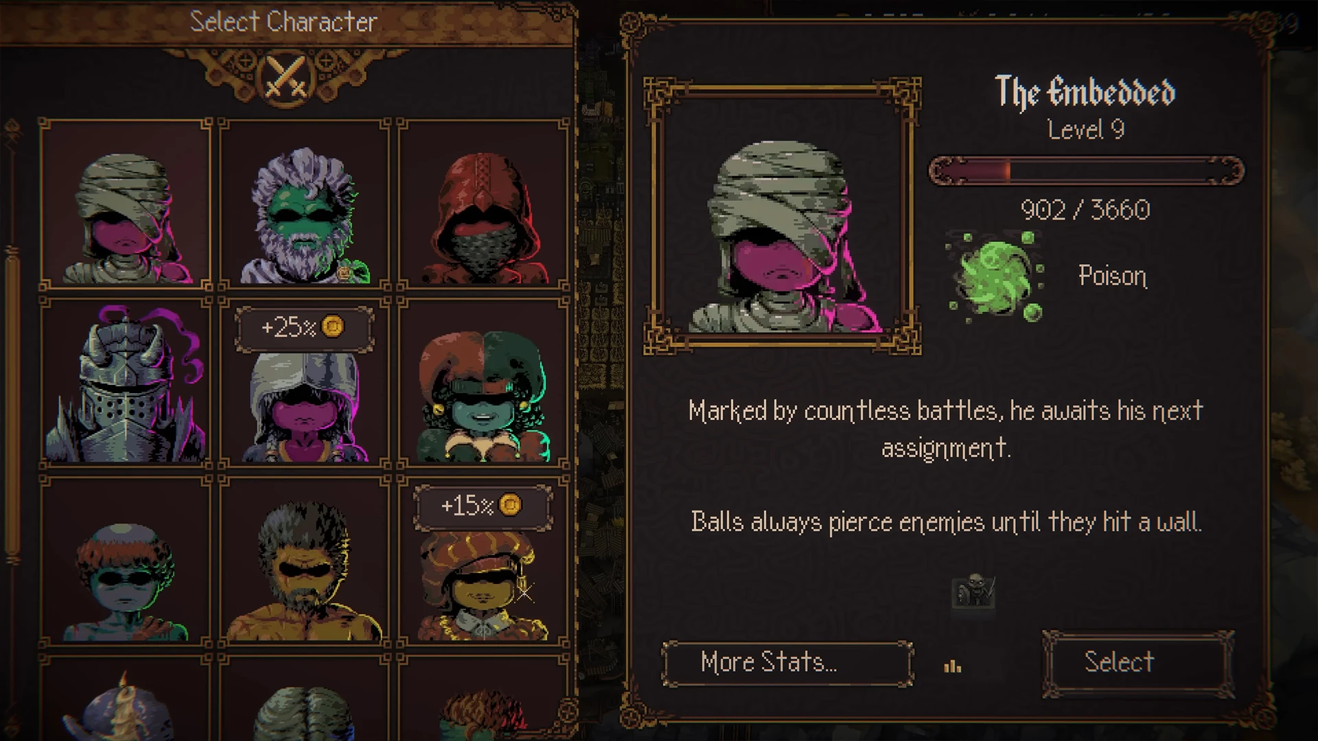 Some of the character you can unlock