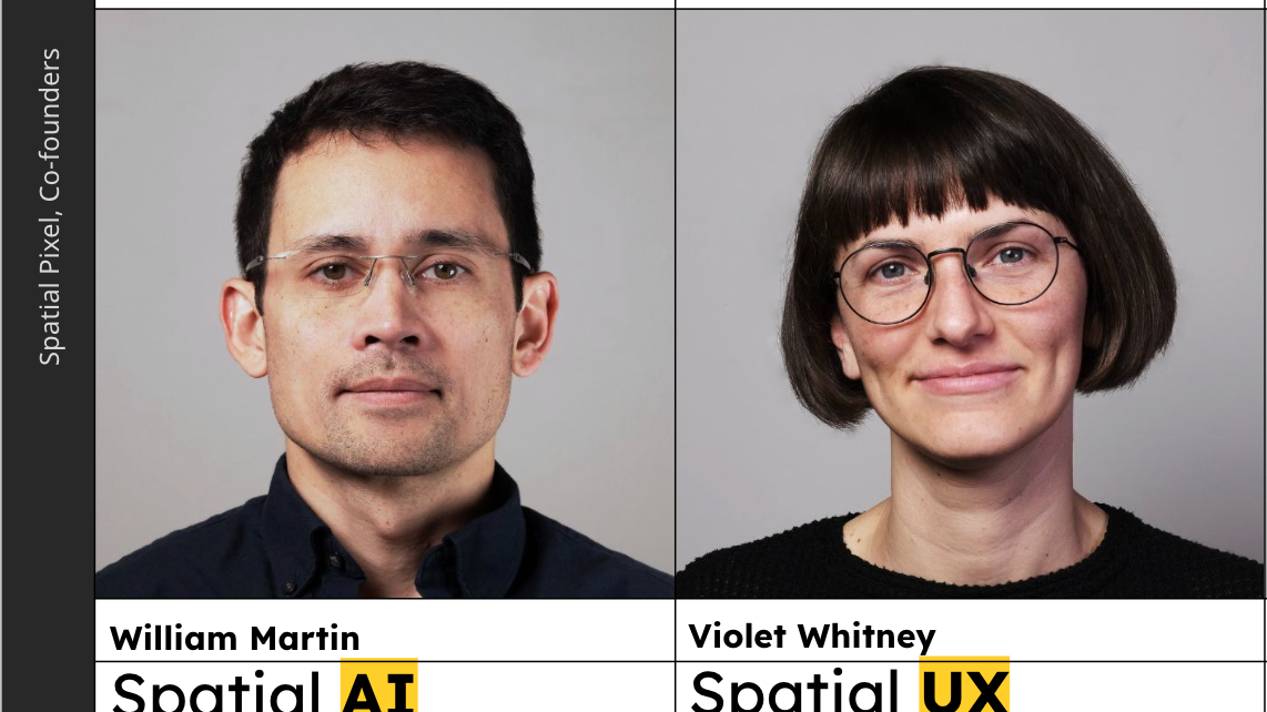 Headshot of William Martin and Violet Whitney