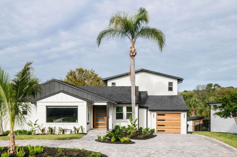 Modern Home Front Exterior