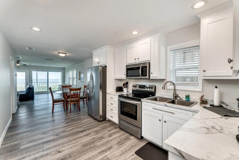 Coastal Condo Kitchen Remodel