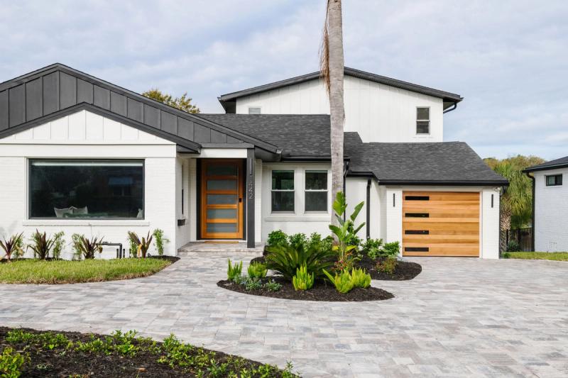 Modern Home Front Entry