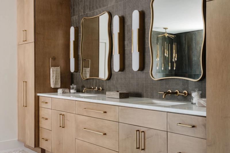 Modern Bathroom with Double Vanity
