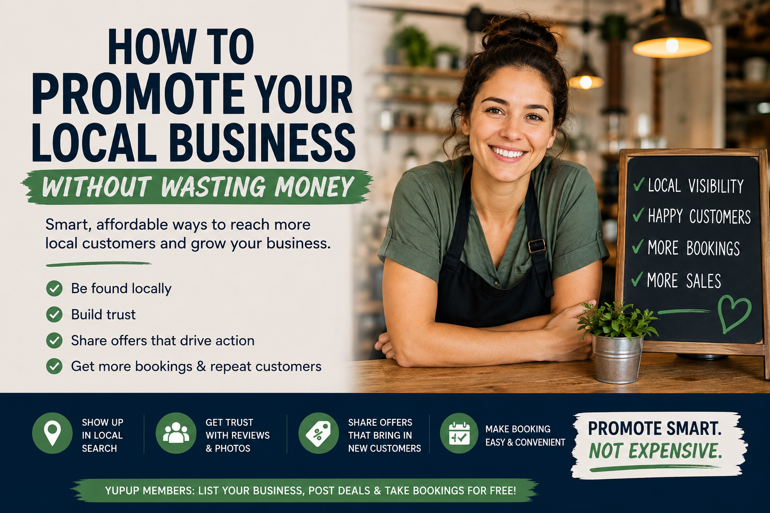 How to Promote Your Local Business Without Wasting Money