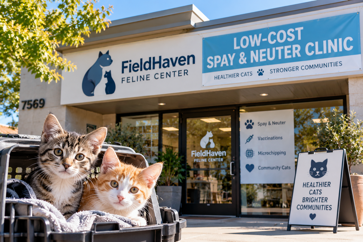 Low-Cost Cat Spay & Neuter Clinic Opens in Citrus Heights
