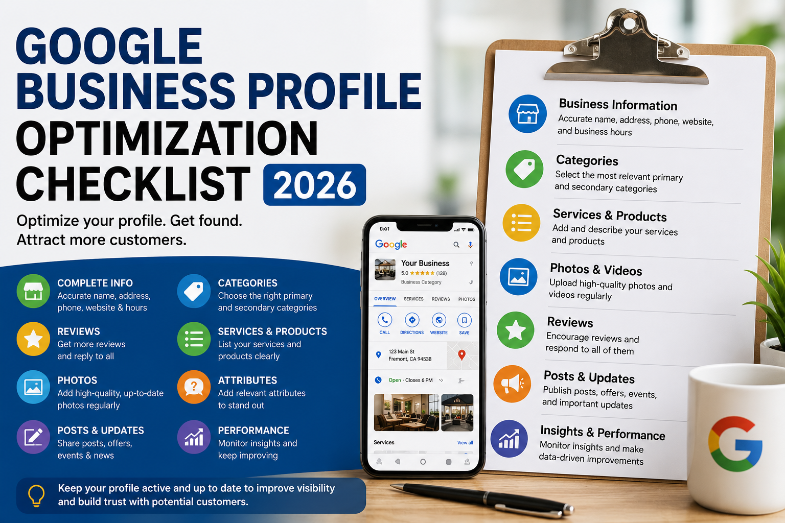 Google Business Profile Optimization Checklist for 2026