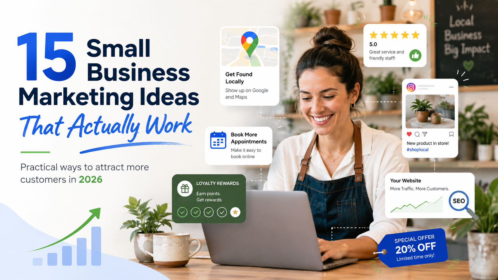 15 Small Business Marketing Ideas That Actually Work