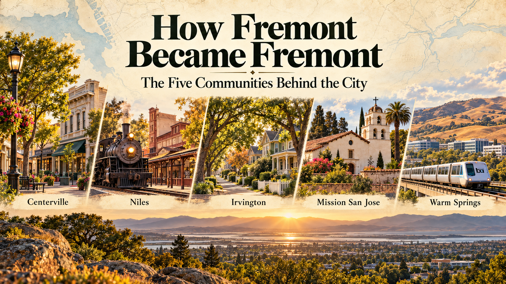 How Fremont Became Fremont: The Five Communities Behind the City