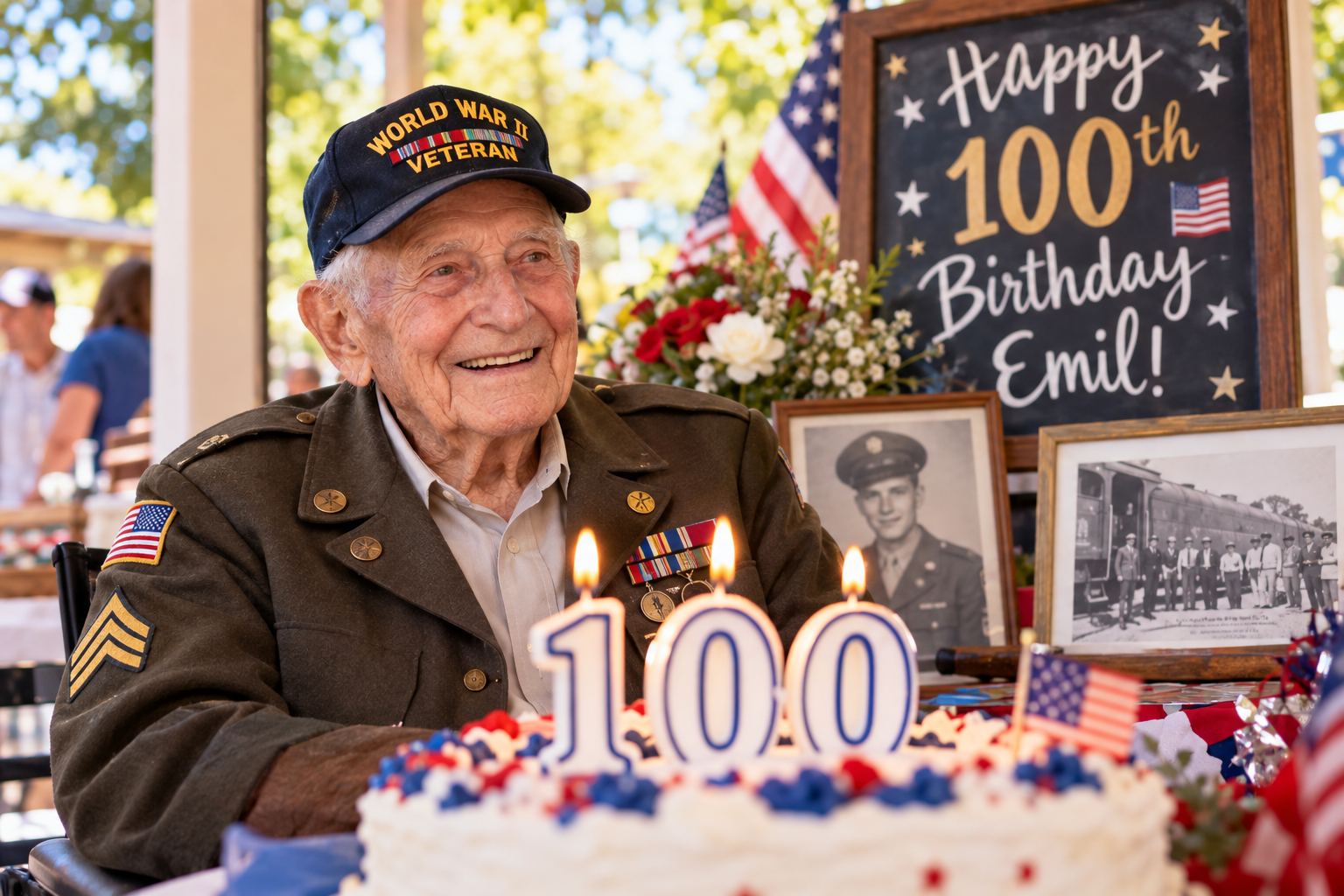 Citrus Heights WWII Veteran Emil Giusti Celebrates 100 Years