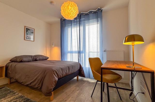 Location studio meublé coliving tout inclus, Angers