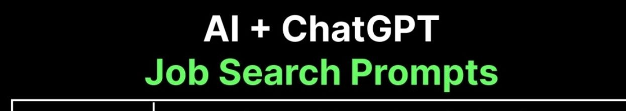 How to use ChatGPT for your Job research!