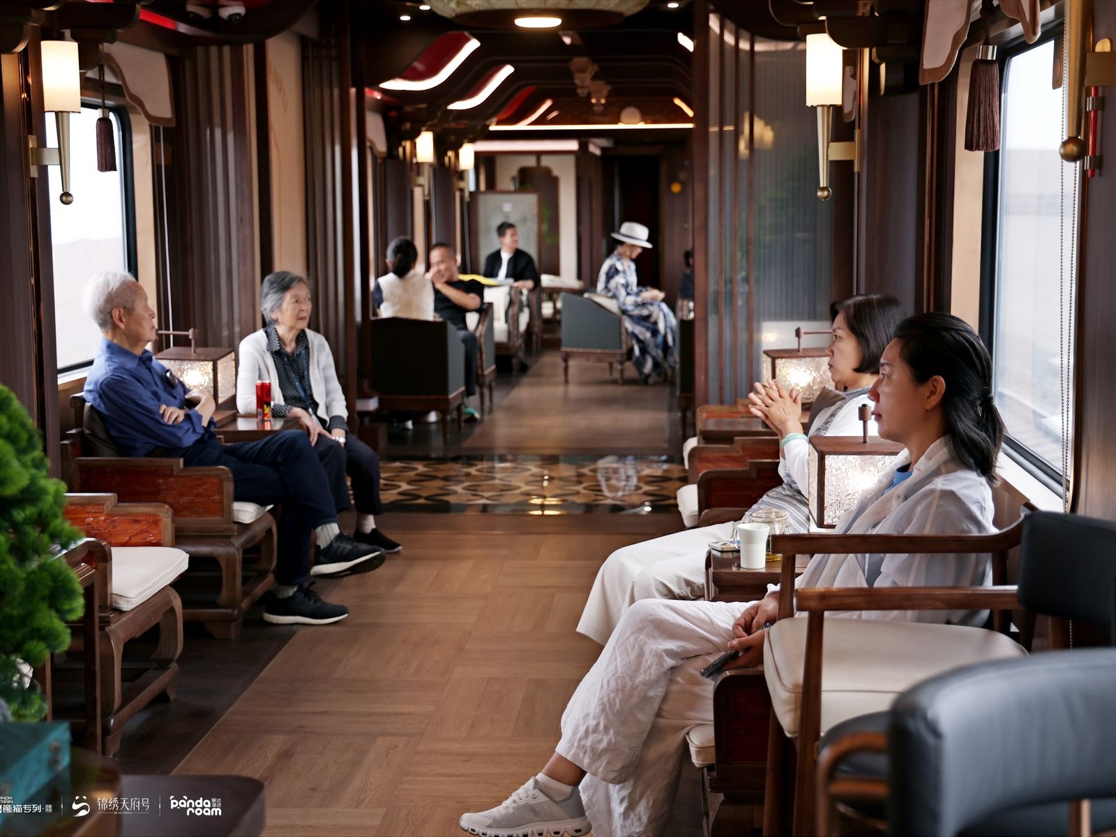 Train, ground transfer, hotels and companion service