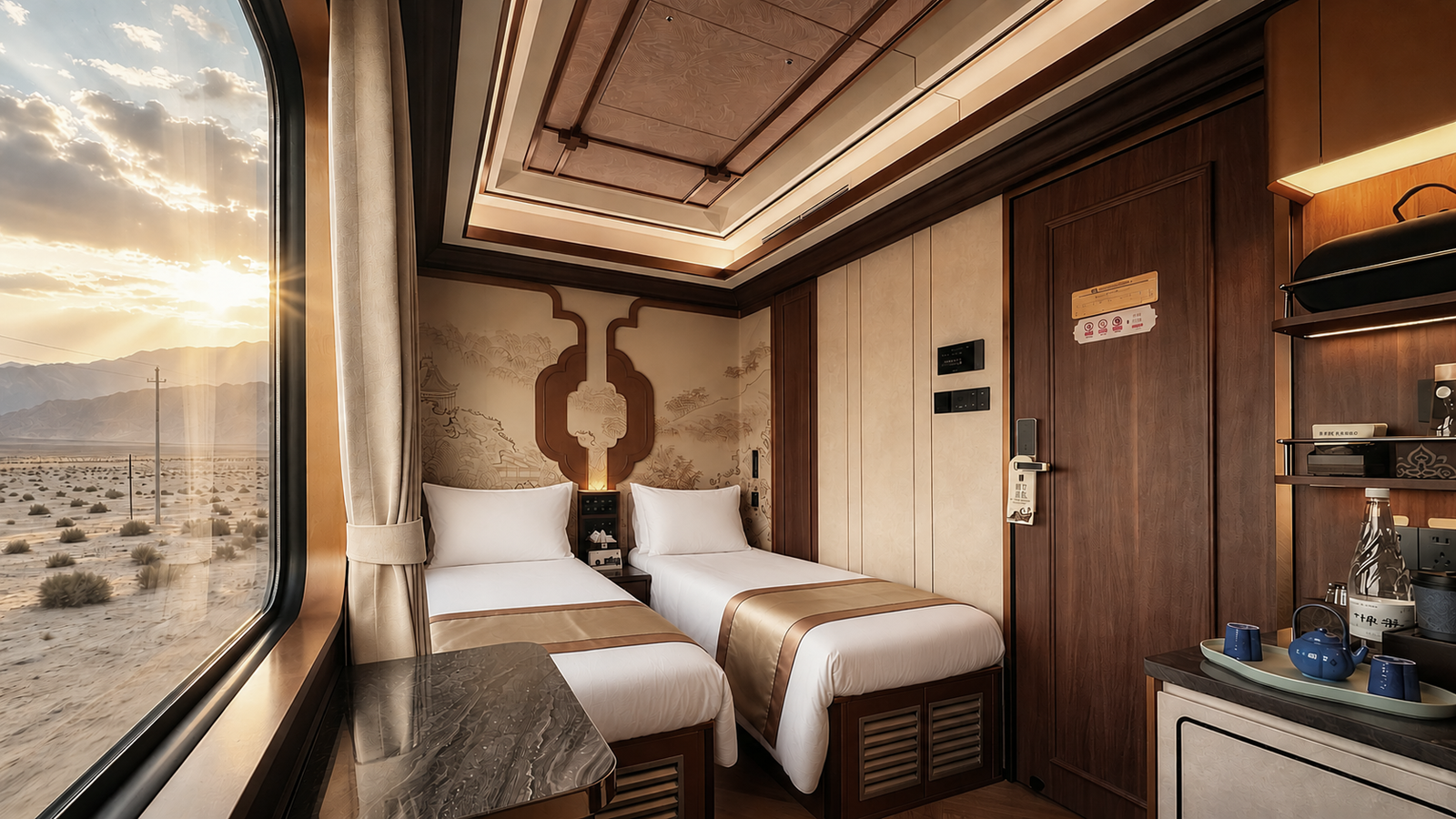 Jinta comfort cabin field photo 1