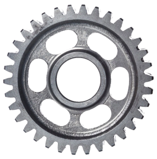 A metal cog