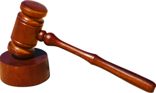 A gavel