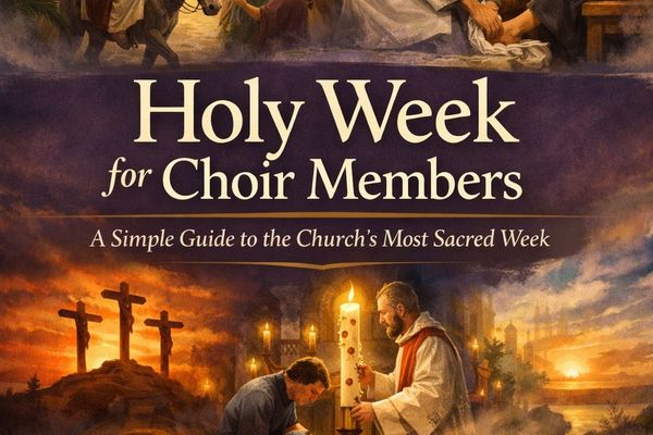 Holy Week for Choir Members: A Simple Guide to the Church’s Most Sacred Week