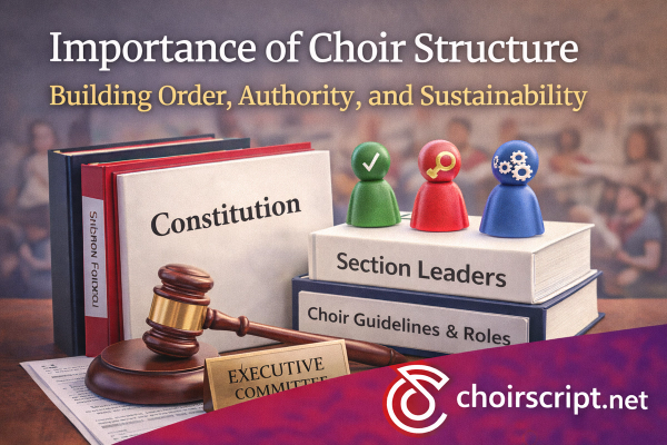 Importance of Choir Structure: Building Order, Authority, and Sustainability