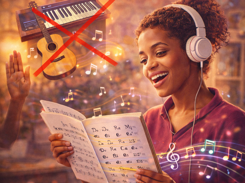 can you learn music without playing an instrument