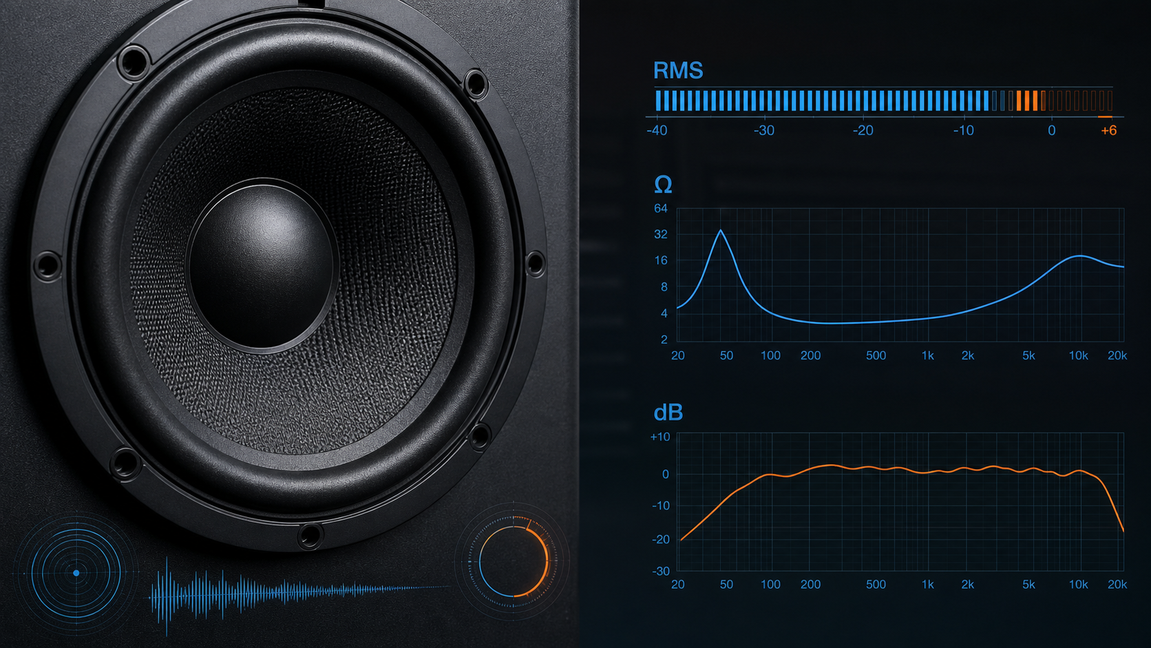 What RMS, impedance and sensitivity mean for speakers