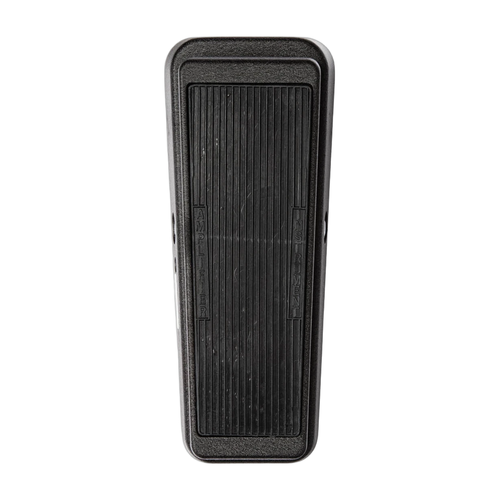Dunlop Cry Baby Standard GCB95, top-down packshot, black treadle, AMPLIFIER and INSTRUMENT labels