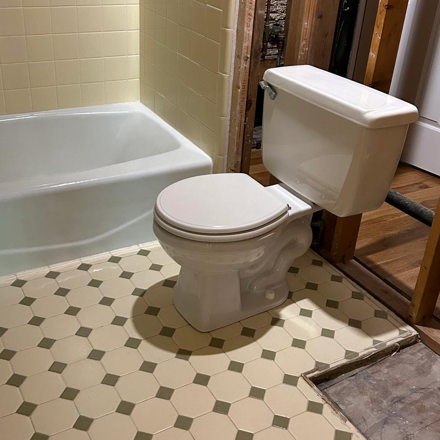 Bathroom before