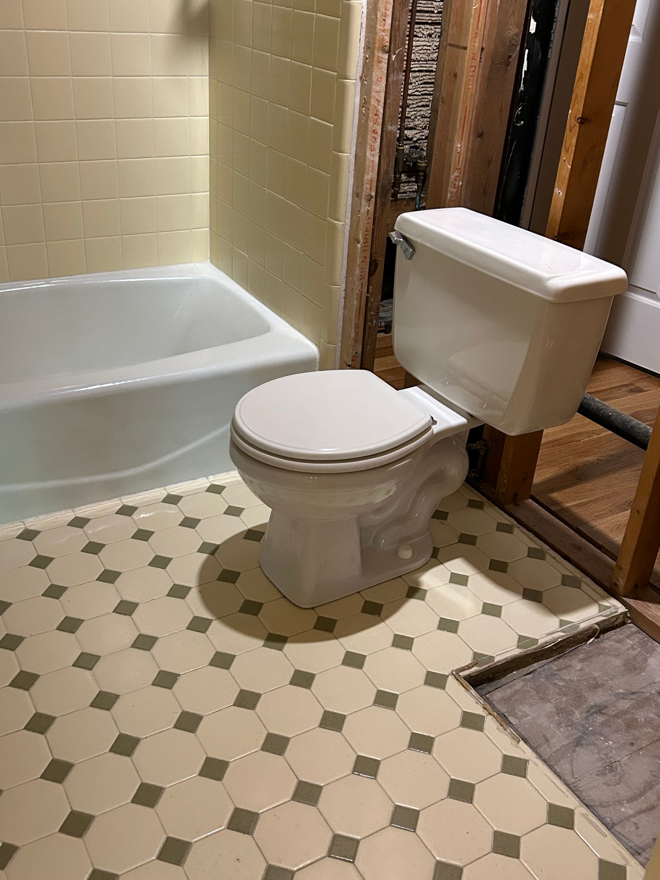 Bathroom before