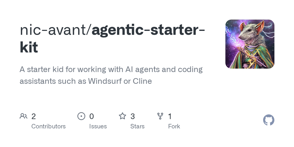 Screenshot of Agentic Starter Kit Screenshot of Agentic Starter Kit