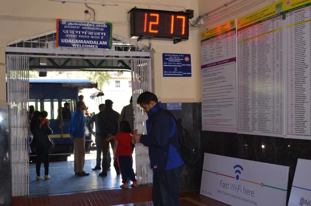 Screenshot of High-speed Wi-Fi in Indian Railways
