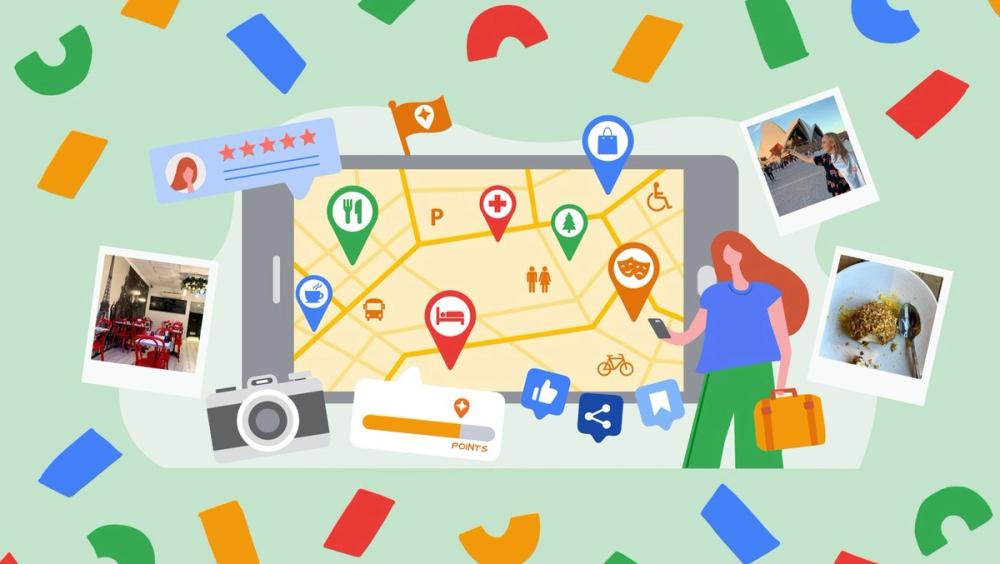 Screenshot of The Local Guide using Maps to promote inclusive places