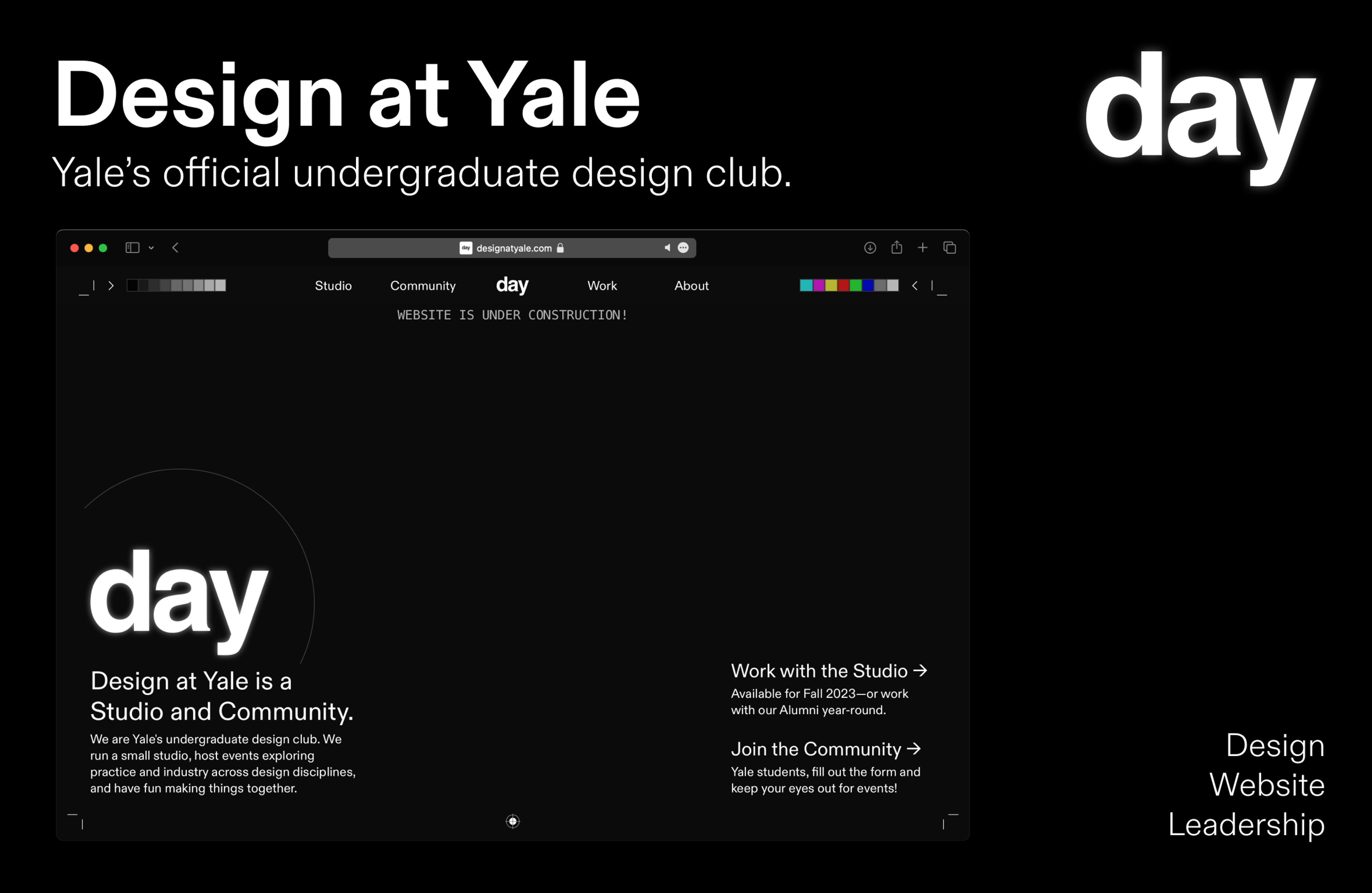 The Design at Yale website.