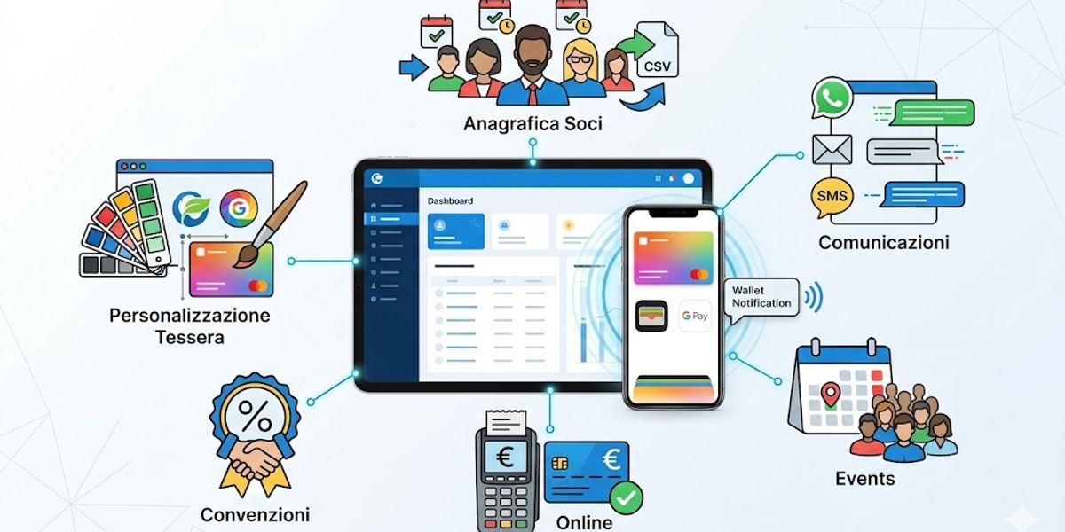 Gestire un'associazione: tutte le funzionalità del gestionale Tessere Associative