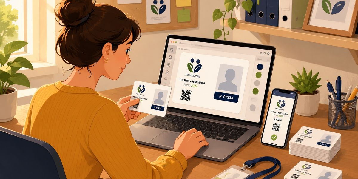 Tessere associative personalizzate: guida completa per crearle e gestirle