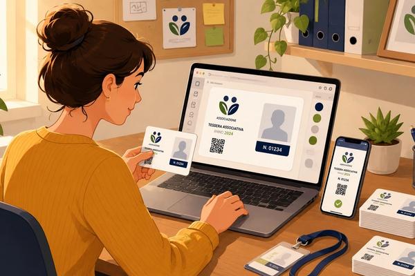 Tessere associative personalizzate: guida completa per crearle e gestirle