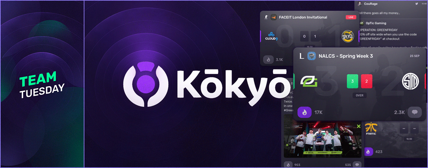 Kokyo branding used in marketing assets.