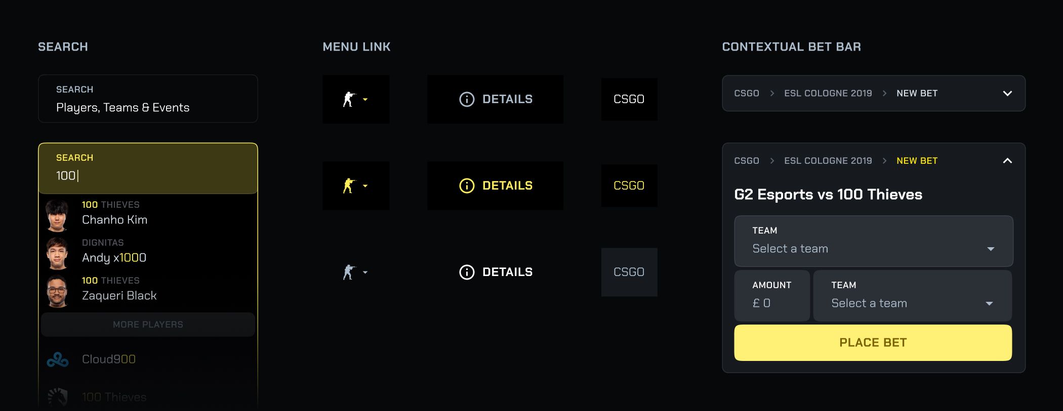 Surfacing data to users was an important goal for the team. For me, that meant leveraging context to assist users in taking the actions they want with less friction.