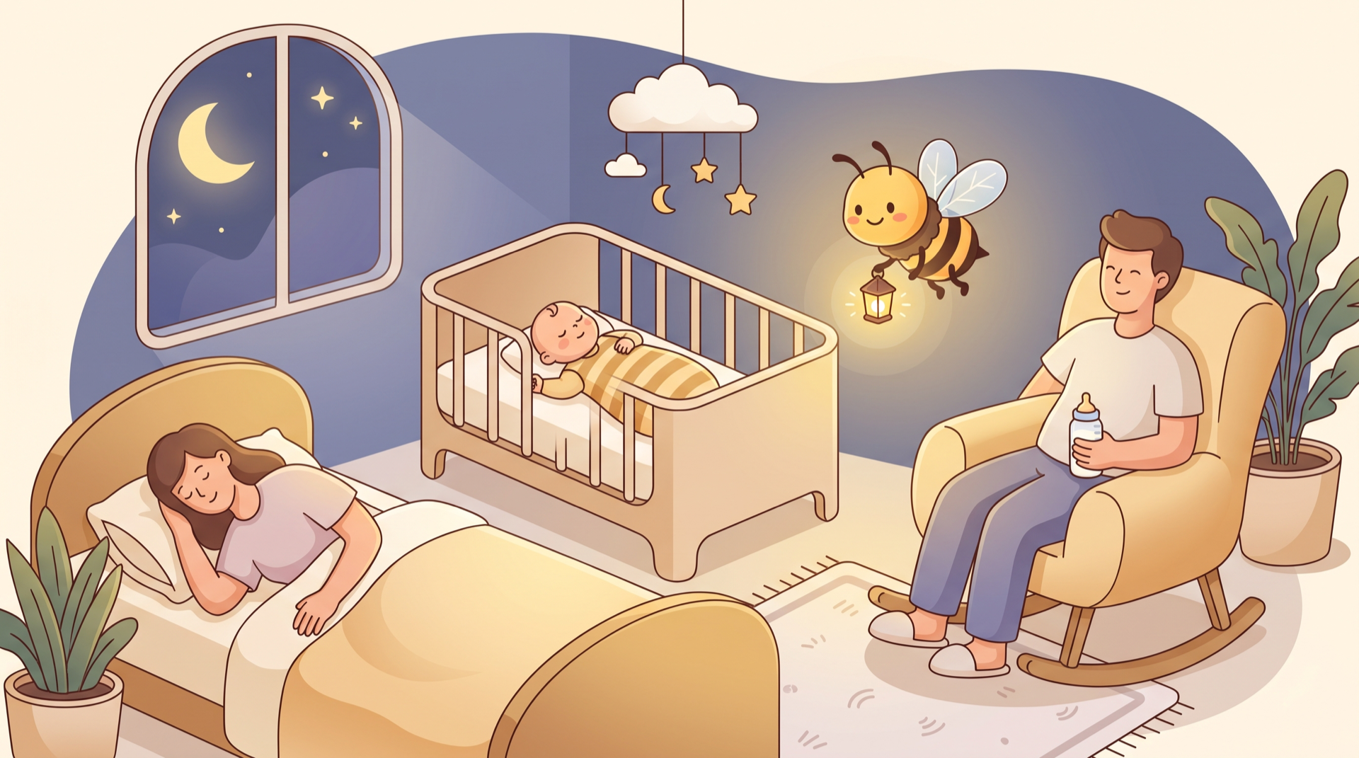 Newborn Night Shifts: Sample Schedules for Two Parents