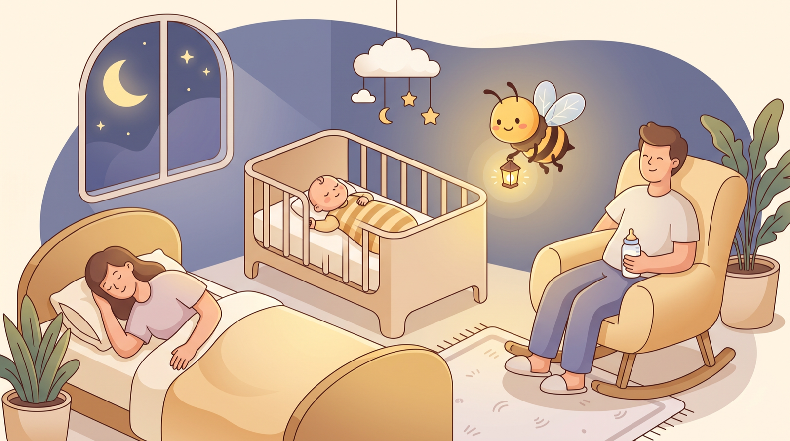Newborn Night Shifts: Sample Schedules for Two Parents