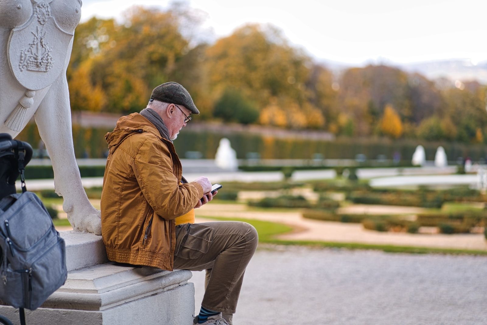 Man at the park