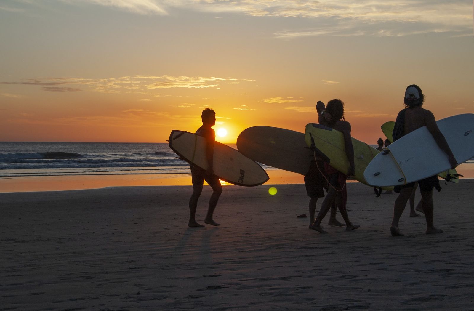 Friends at the beach