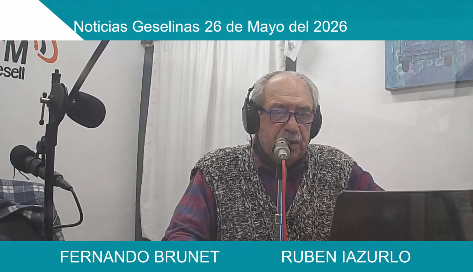 Noticias Geselinas Villa Gesell 26/05/26 Fernando Brunet