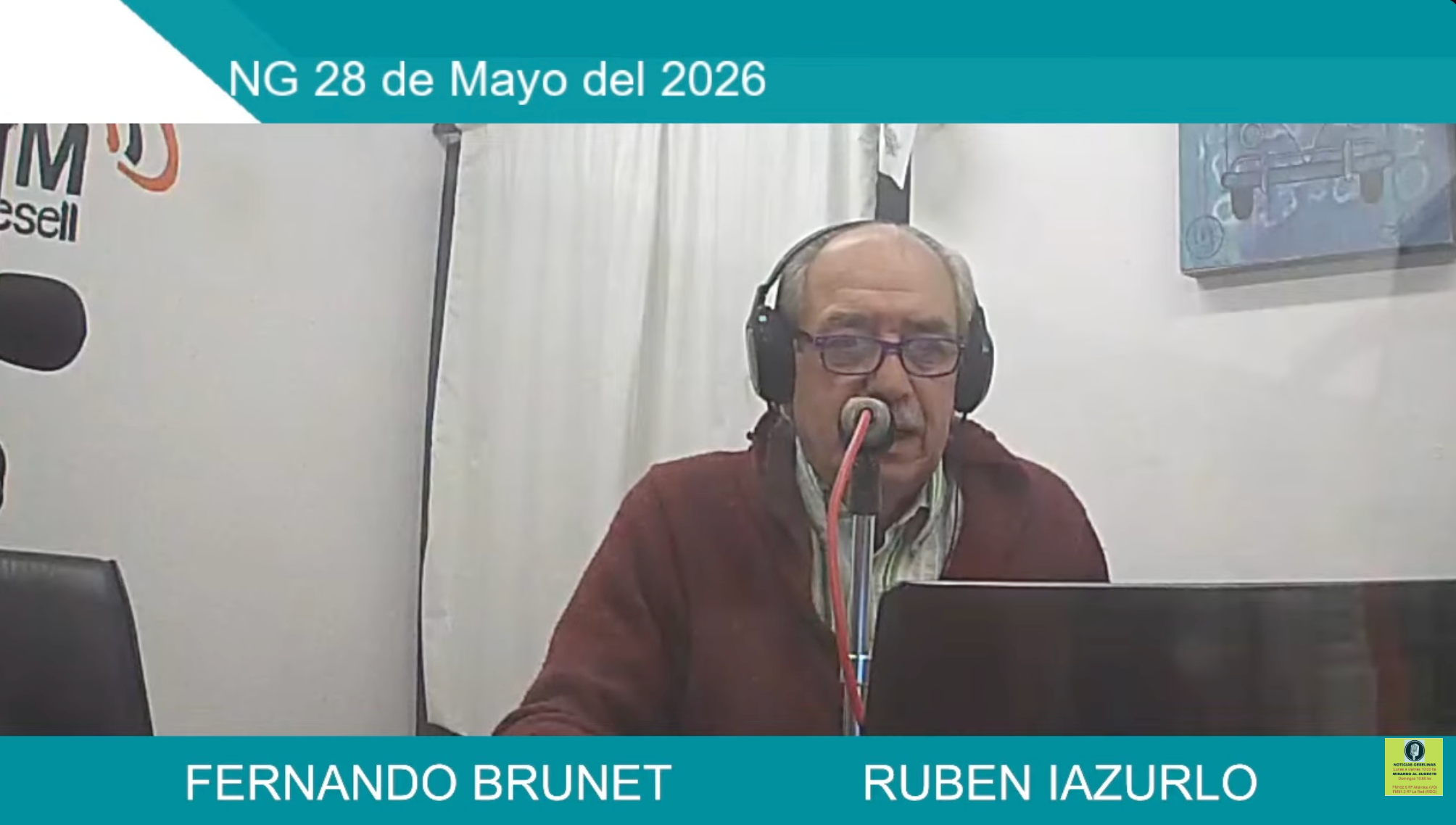 Noticias Geselinas Villa Gesell 28/05/26 Fernando Brunet