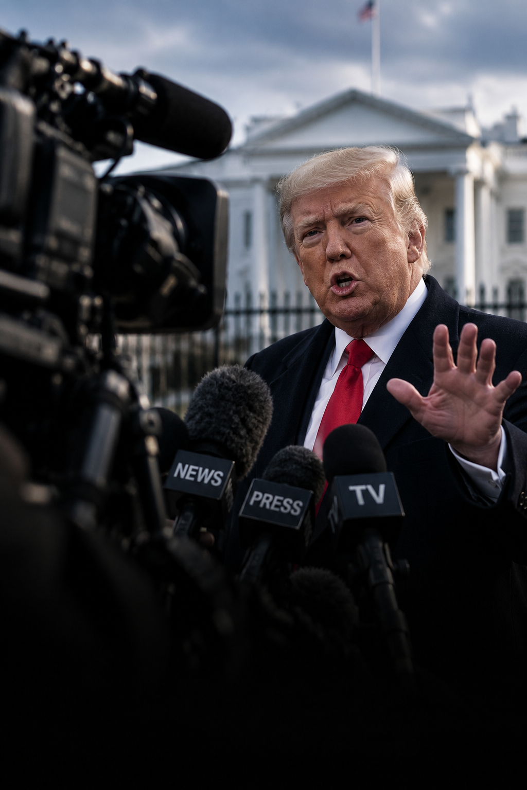 CNN, Politico y MS NOW demandaron a Trump por prohibirles el acceso a la Casa Blanca