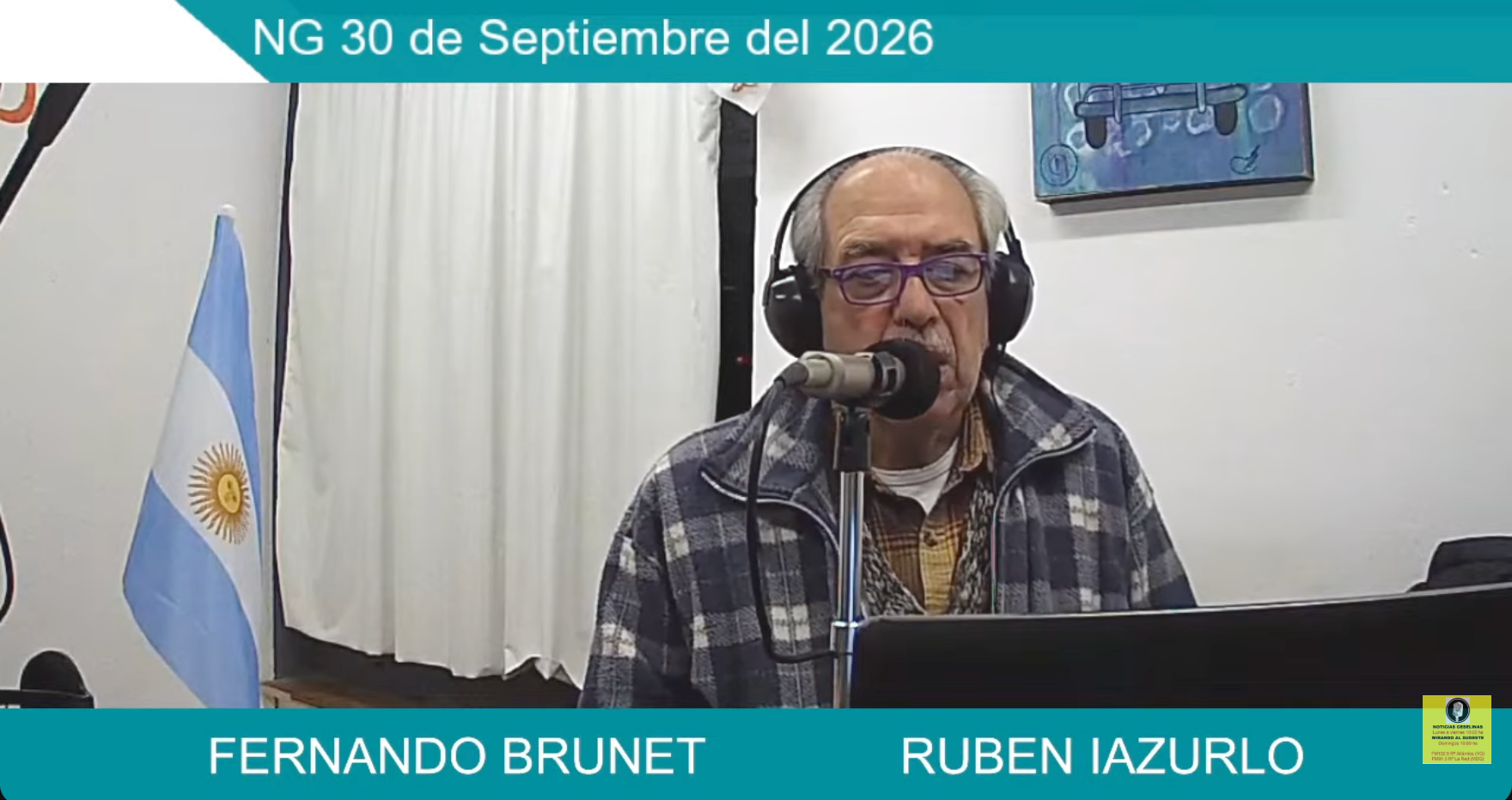 Noticias Geselinas Villa Gesell 30/09/2026 Fernando Brunet