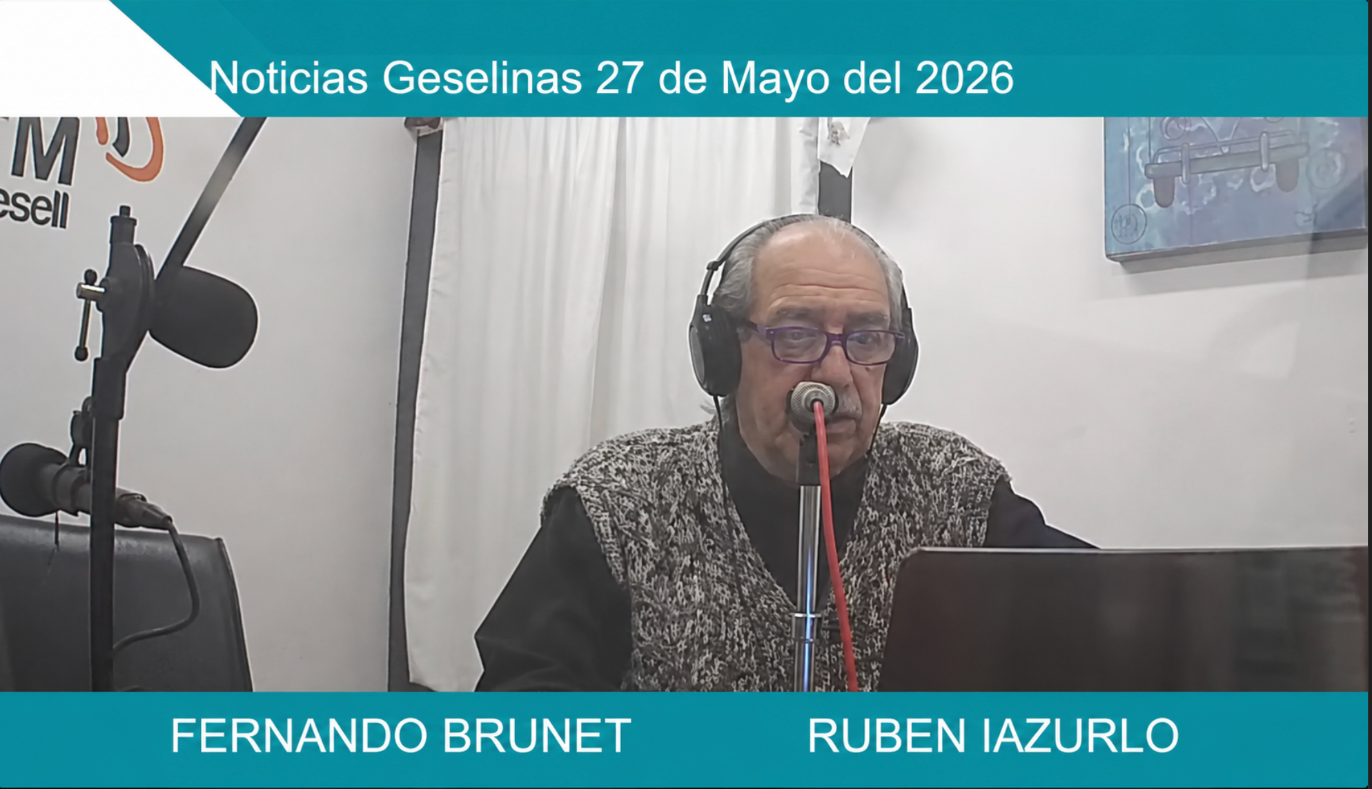 Noticias Geselinas Villa Gesell 27/05/26 Fernando Brunet