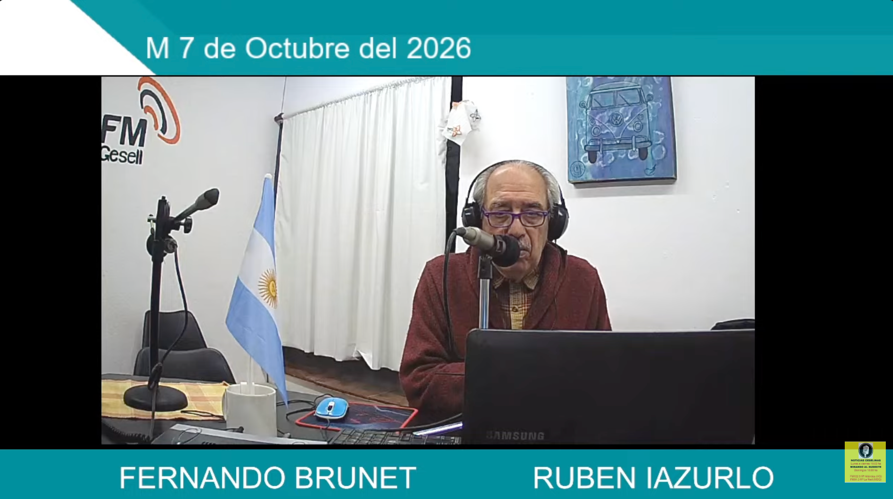 Noticias Geselinas Villa Gesell 07/10/2026 Fernando Brunet