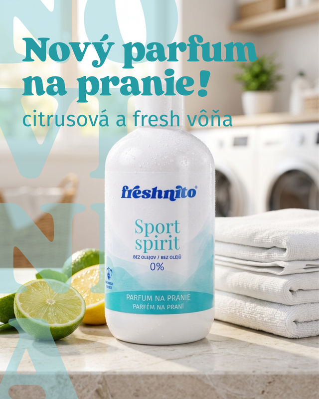Nový parfum na pranie!