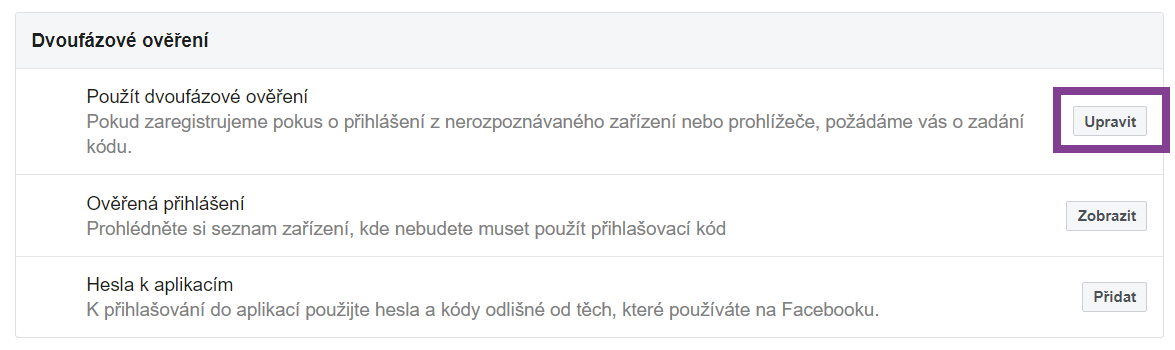 5. dvojfázové overenie