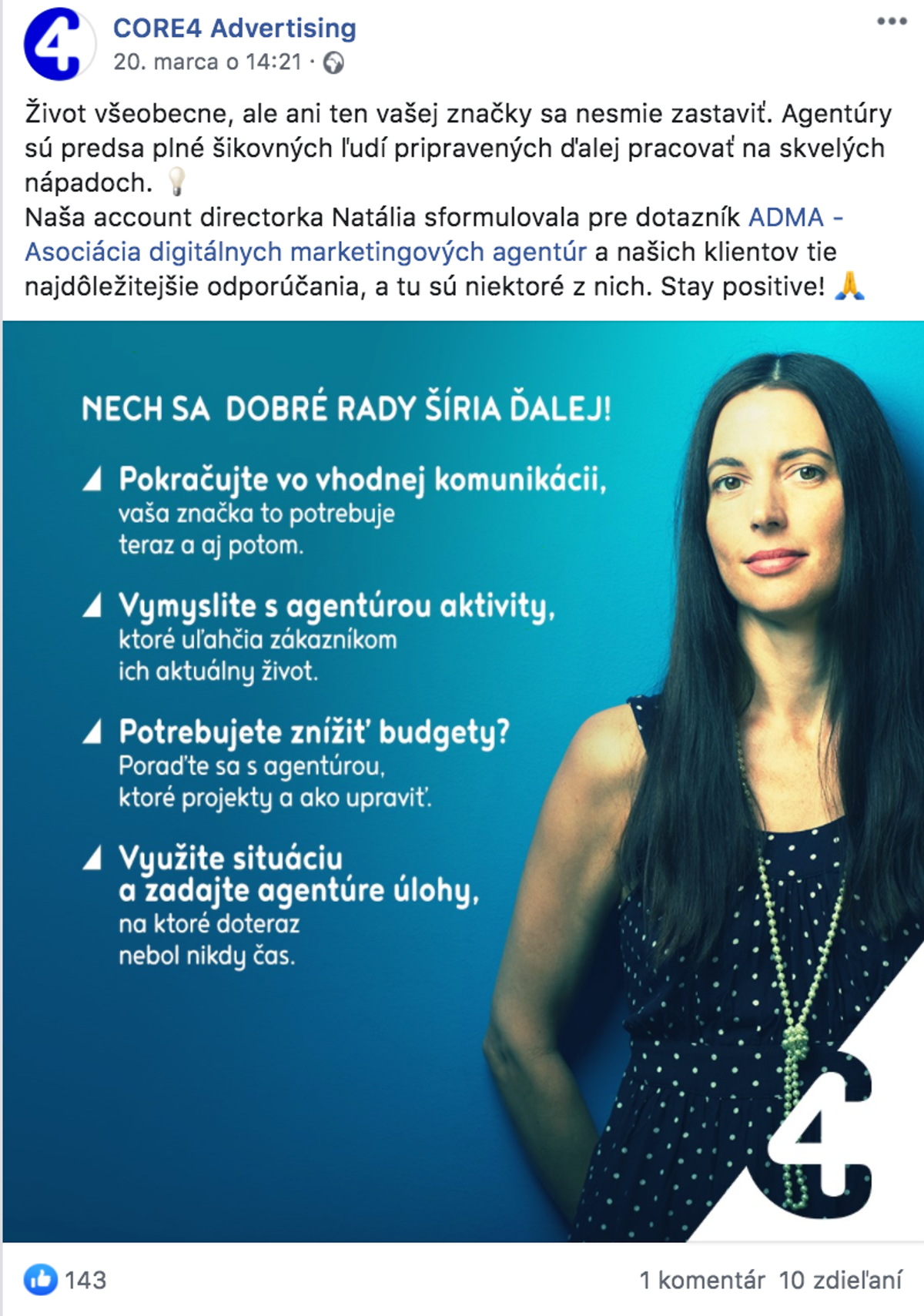 Komunikácia reklamných agentúr v čase COVID-19
