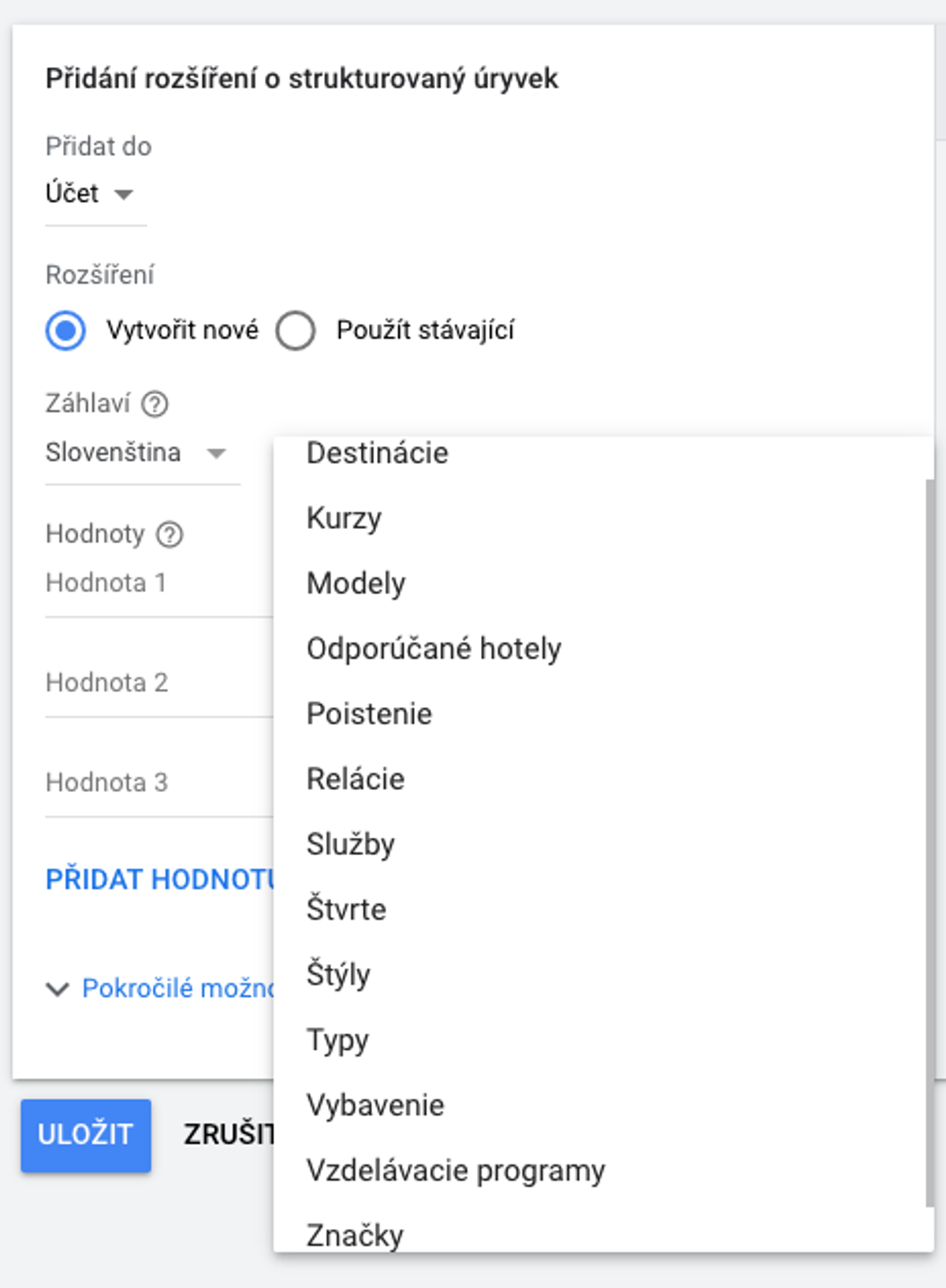 3_Google Ads_Rozsirenie o strukturovane uryvky